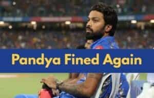 IPL Slow Over Rate Penalty