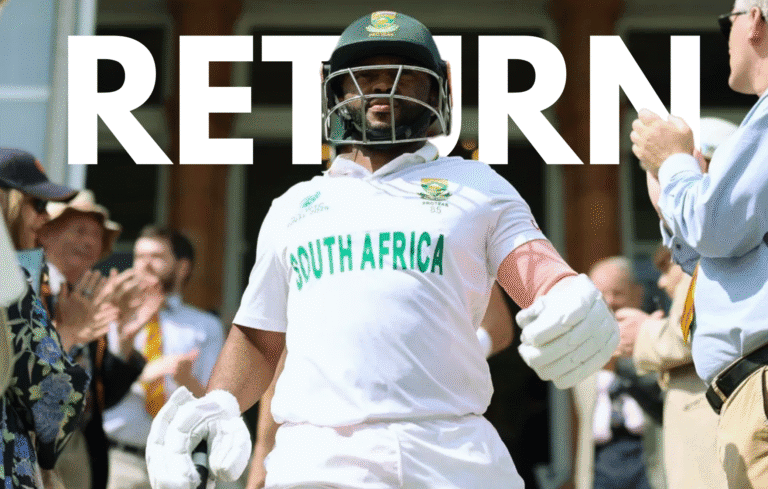 Bavuma Returns for South Africa vs India