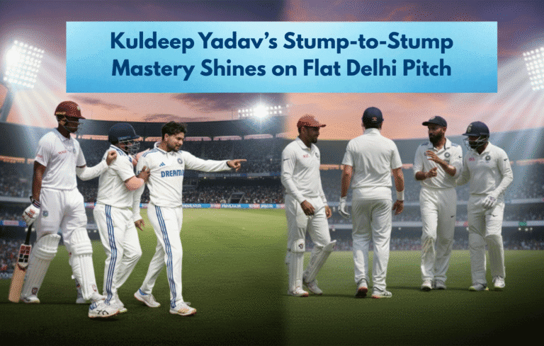 Kuldeep Yadav Five-Wicket Haul Delhi Test