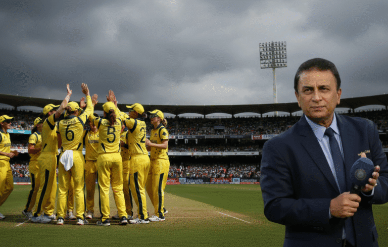 Gavaskar Reaction to Australian Women Cricketers Incident