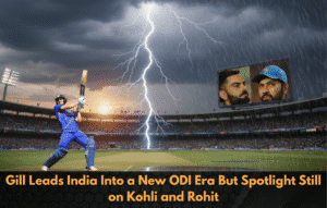 Gill Leads India Into a New ODI Era