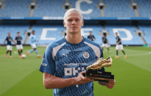 Haaland extends Golden Boot lead