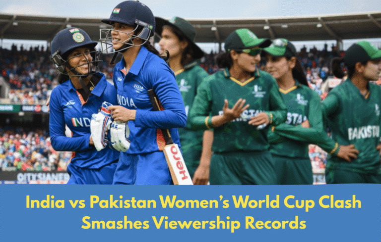 India vs Pakistan Women’s World Cup 2025 Viewership Record