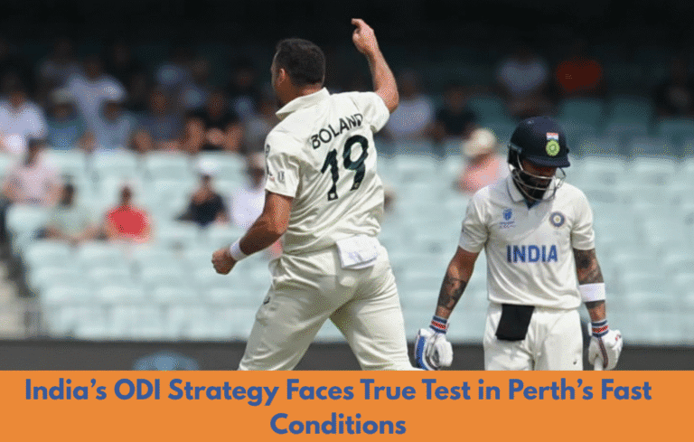 India’s ODI Strategy