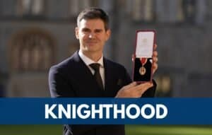 James Anderson Receives Knighthood