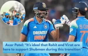 Axar Patel on Shubman Gill captaincy transition