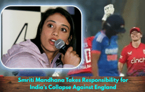 Smriti Mandhana Takes Responsibility