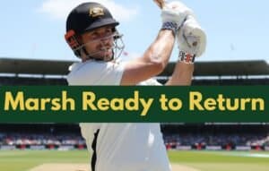 Mitch Marsh Sheffield Shield Return